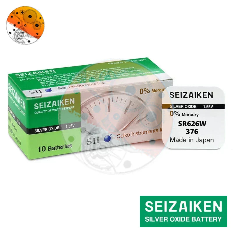 Caja 10 Pilas Seizaiken 376 - SR626W