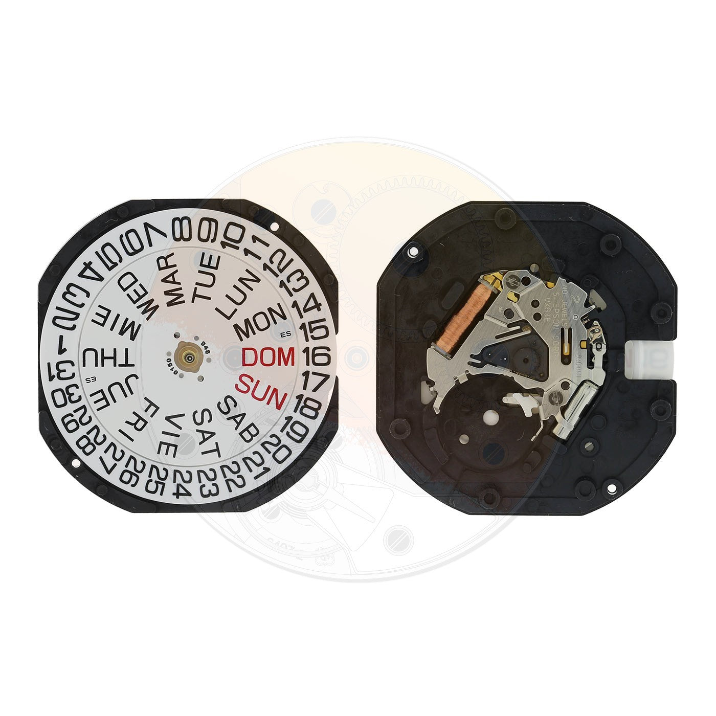 Movimiento Seiko TMI / Hattory VX63