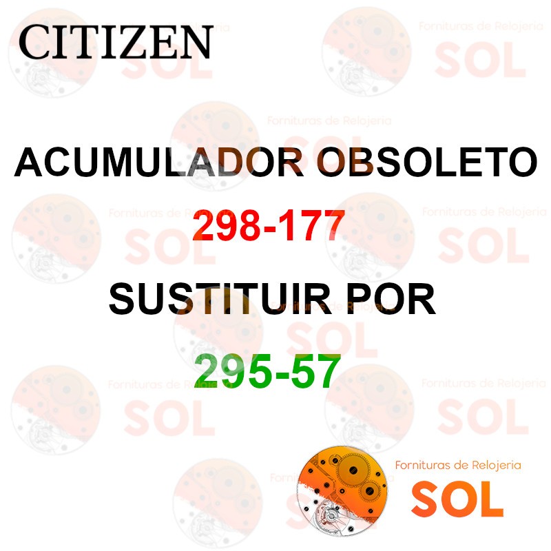 3227#Acumulador Citizen 298.177