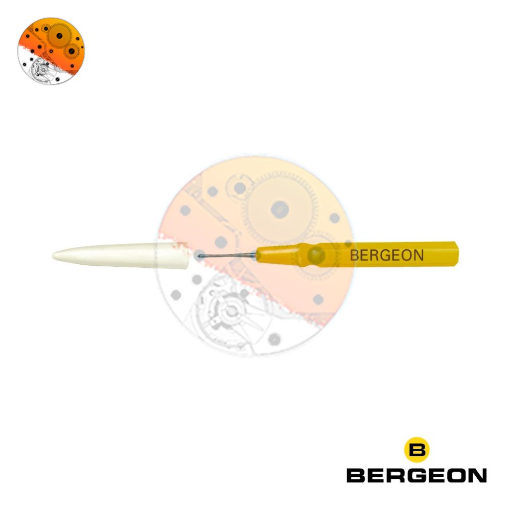 Bergeon 6885-J - Tazza per olio con vetro interno rosso Bergeon 6885-J - Tazza per olio con vetro interno rosso