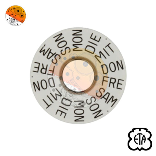 ETA 7750 2561 Indicador del día