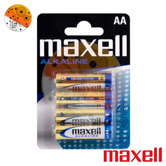 Blister 4 Pilas LR06 AA Maxell