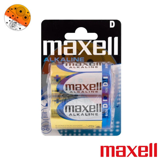 Blister 2 Pilas LR20 D Maxell