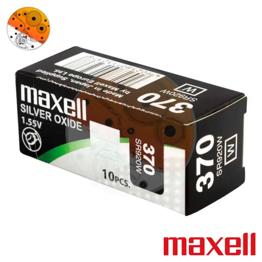 Caja 10 Pilas Maxell 370-SR920W