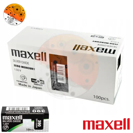 Caja 100 Pilas Maxell 390-SR1130SW