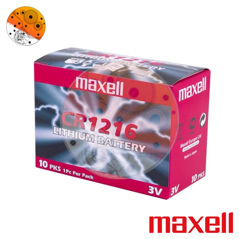 Caja 10 Unidades Maxell CR1216