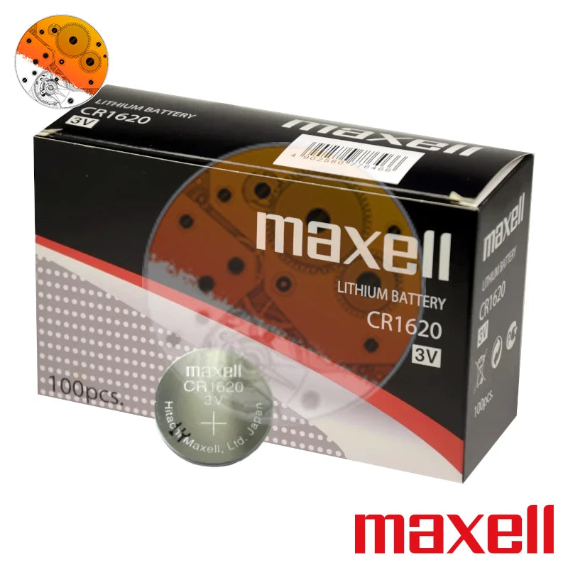 Caja 100 Uds. Pila Maxell Litio CR1620