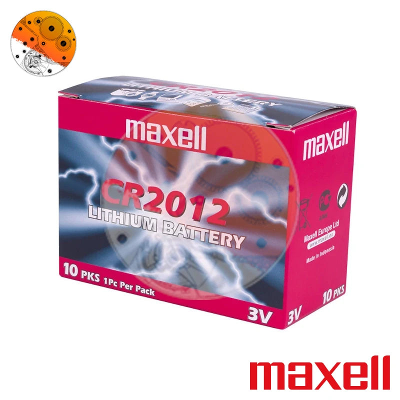 Caja 10 Unidades Maxell CR2012