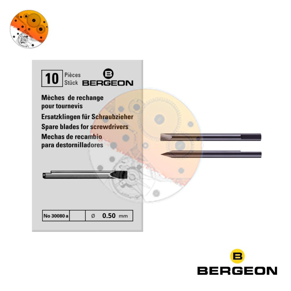 Mecha Bergeon Plana 0.50MM 30080-A-10