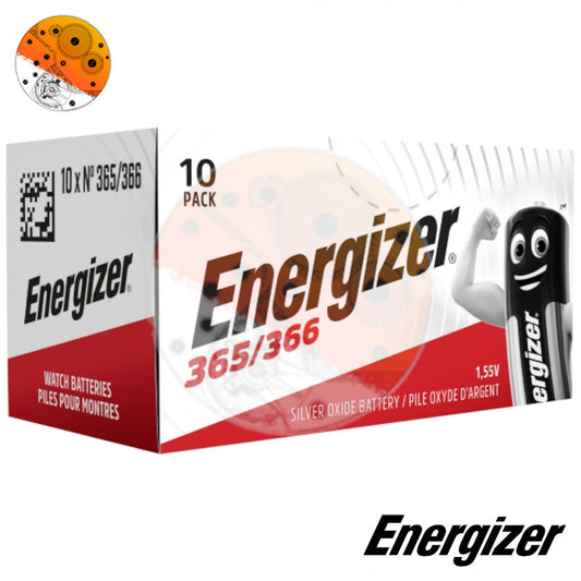 Caja 10 Pilas Energizer MD 365-366