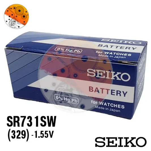 Pilas de Reloj Seiko 329 - Caja de 10 Unidades