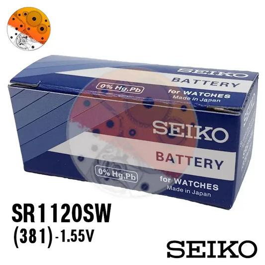 Pilas de Reloj Seiko 381 - Caja de 10 Unidades