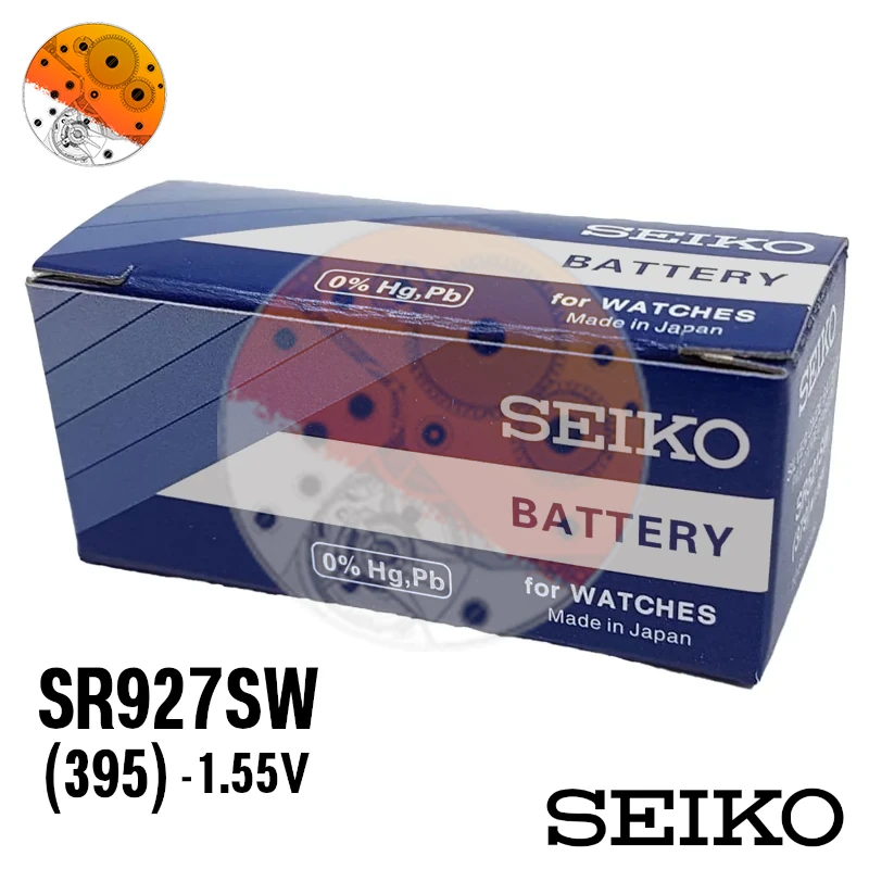 Pilas de Reloj Seiko 395 - Caja de 10 Unidades