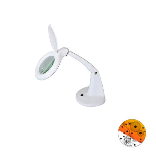 2675#Lámpara Sobremesa 60 LEDs Lupa Bifocal 3-12 Dioptrías