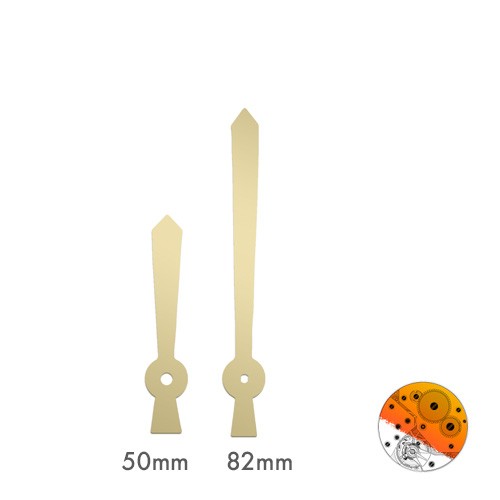 Agujas Metal Dorado UTS 50-82 mm