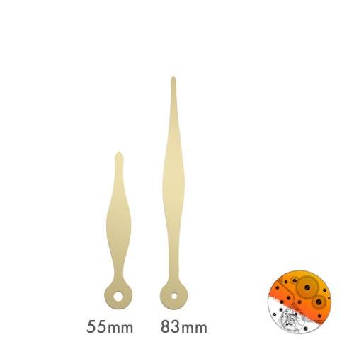 Agujas Metal Dorado UTS 55-83 mm