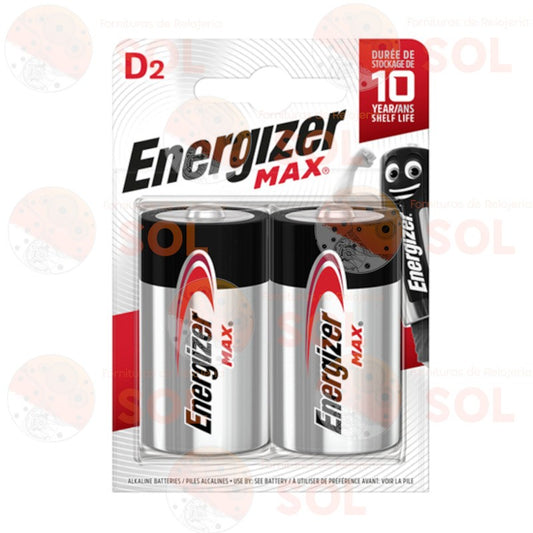 Blister Pila Energizer LR20 D