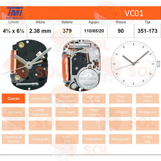 Movimiento Hattory VC01