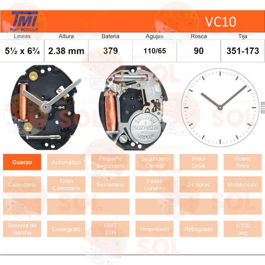 Movimiento Hattory VC10