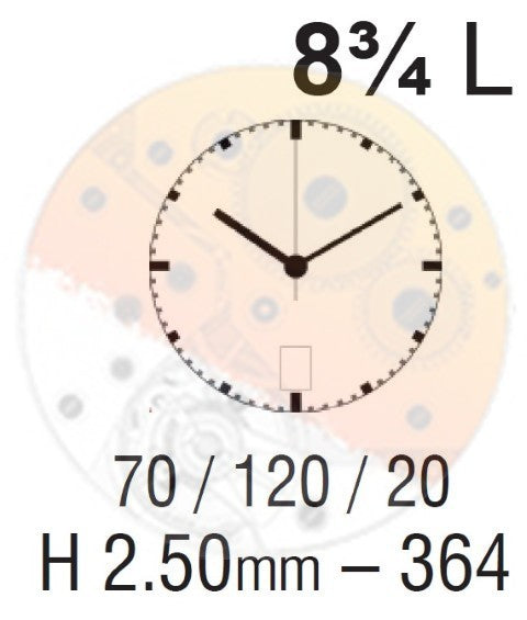 1135#Movimiento ESA F04.111 cal.6 Equivalente F04.115