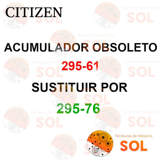 3223#Acumulador Citizen 295.61