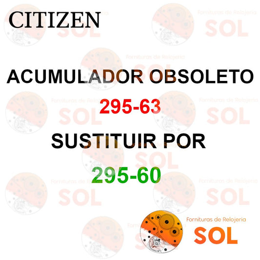 952#Acumulador Citizen 295.63